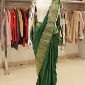 Kolkata Hand Work Hulchul Self Print Saree – RKanika