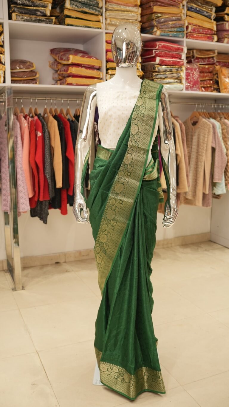 Kolkata Hand Work Hulchul Self Print Saree – RKanika