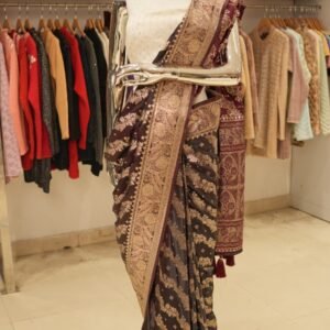 Kolkata Hand Work Lucky Magic Catalog Saree – RKanika