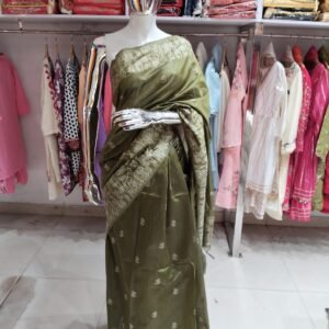 Kolkata Hand Work Matka Silk Saree – RKanika