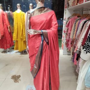 Kolkata Hand Work Pashmina Silk Saree – RKanika